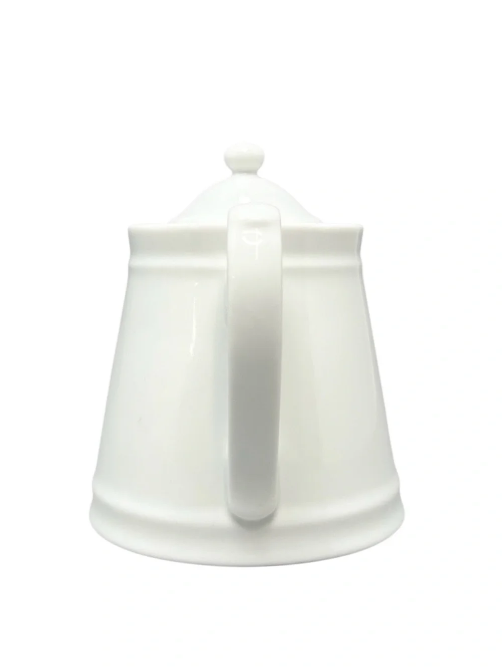 Vintage Williams Sonoma Brasserie All White Creamer with Lid Made in Japan EUC